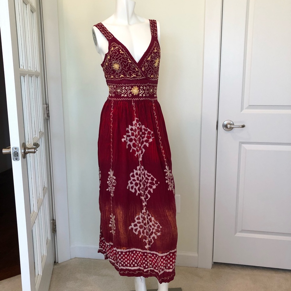 Maxi Dress with Beautiful Embroidery Detail